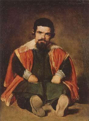 Diego Velazquez A Dwarf Sitting on the Floor (mk08) France oil painting art
